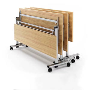 ผู้ผลิตเฟอร์นิเจอร์สำนักงานจีน โต๊ะประชุมพับได้ โต๊ะทำงานผู้บริหารสมัยใหม่ - Product Image 1