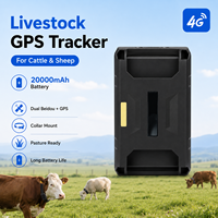 Industrieller GPS-Rindertracker, staub- und wasserdicht, für Weideortung, mit robustem Halsband, 12 Monate Akkulaufzeit