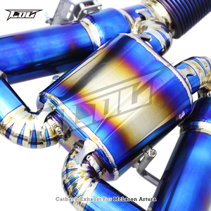 Échappement Catback pour McLaren Artura Spider 3.0T 2023-2025 – Gain de Puissance, Silencieux de Course en Titane avec Valve OEM - Product Image 2