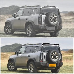 Achterverlengingsspoiler Compatibel Voor Chery Jetour Traveller T1 T2 - Gloss Zwart Gesegmenteerde Staartvleugel - Product Image 2