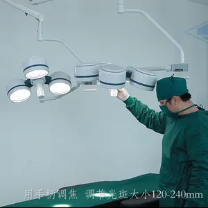 Cerrahi gölgesiz LED operasyon tiyatro ışık pil ile taşınabilir lamba LED