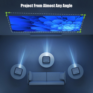 BYINTEK X25 1080P <span class=keywords><strong>projecteur</strong></span> vidéo Home cinéma portable Full HD natif 1920*1080 Distance <span class=keywords><strong>focale</strong></span> plus courte objectif manuel Mini 1 an - Product Image 4