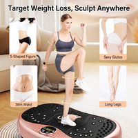 Plateforme vibrante d'exercice, machine de fitness à vibrations corporelles complètes, planche vibrante pour entraînement complet du corps à domicile