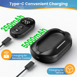 Heated Vibrating Shoulder Wrap for Office Workers Neck Pain Relief Massager <b>with</b> Red Dot <b>Light</b> Therapy Portable USB Rechargeable - Product Image 5