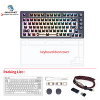 Kit Keyboard Gaming Mekanik Hot Swap Original Skyloong GK75 dengan LED yang Dipasang di PCB untuk OEM