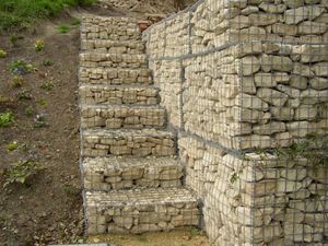 Grillage <span class=keywords><strong>gabion</strong></span> en fer galvanisé de qualité supérieure avec mailles carrées et fil de 4 mm/5 mm pour <span class=keywords><strong>mur</strong></span> de périmètre résidentiel de luxe - Product Image 3
