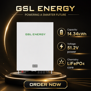 GSL Energy 51,2V 280Ah LiFePO4 Batterie 14,34kWh Weiße Heimenergiespeicherbatterie für Energiespeicherung - Product Image 4