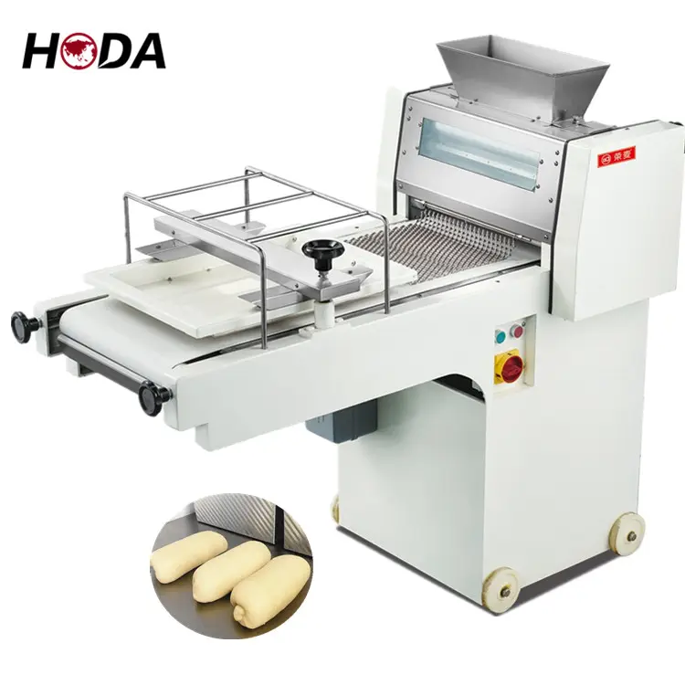 Comercial tostada pan panadería pan automática pasta moulder automática de la máquina de servicio pesado mini pasta moulder pan moldeador de