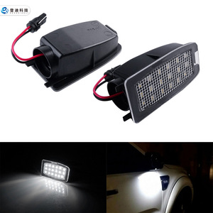 Luces LED para espejos laterales, rectangulares, 12V, resistentes al agua, para Land Rover Discovery 3 LR3 LR4 Volvo S60 V70 XC70 - Product Image 1