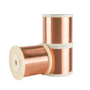 Alambre de bobina de cobre puro sin oxígeno, materiales sin procesar