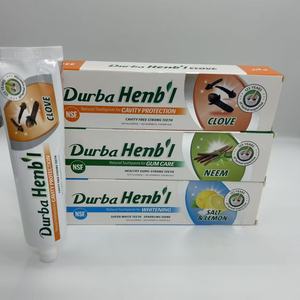 150g Durba Henbl Natural Herbal Toothpaste No Fluoride <strong>Clove</strong> Neem Salt Lemon Multi Flavor Oral Care Teeth Whitening Tooth <strong>Paste</strong> - Product Image 6