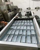 Commerciële ijsblokjesmachine, industriële grote ijsblokjesmachine, machine voor het koelen en vermalen van ijsblokjes voor vis, groenten en fruit