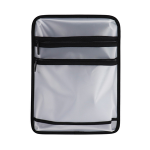 The Huntingtin Minimalist Nylon Backpack Solid Navy Blue Softback Durable Zipper Hasp Closure Unisex Daily Use - Product Image 6