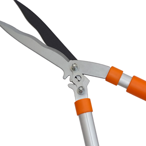 Ciseaux de jardin en acier à haute teneur en carbone durables OEM 60.4 ~ 79cm cisaillement manuel de haie à lame droite - Product Image 3
