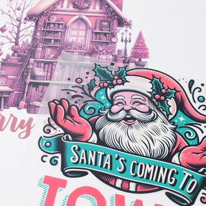 Impresión Digital, Muestra Gratuita, Logotipo Personalizado, Diseños de Vinilo Lavable de Plastisol Navideño, Transferencia de Calor DTF para Camisetas y Ropa - Product Image 5
