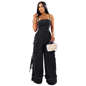 Tuta Intera Sexy da Donna Americana, Moda Femminile, Jumpsuit con Pantaloni Lunghi - Product Image 2
