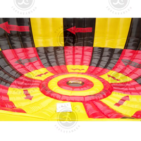 Offre Spéciale le jeu interactif gonflable de compétition de vortex avec les jeux gonflables de location de mur de vitesse de chaîne de vortex d'IPS à vendre