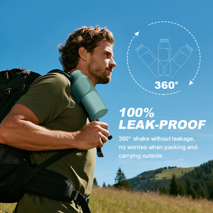 Maleta a juego Botella de agua aislada de acero inoxidable Taza de viaje de 480Ml para deportes al aire libre y actividades <span class=keywords><strong>Trolley</strong></span> Case Friendly - Product Image 3