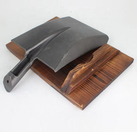 Plaque de cuisson commerciale Teppanyaki coréenne en fonte pour steak, facile à nettoyer, avec spatule, pour barbecue, design épaissi