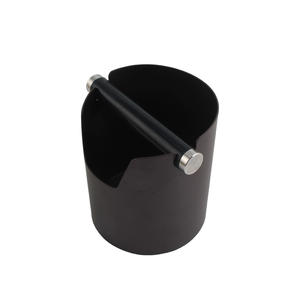 Large Capacity Espresso Knock Box with Non-Slip Base, Stainless Steel Knock Box for Espresso <b>Machine</b> Coffee Grounds - Product Image 5