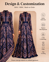 Fabricants de vêtements ethniques islamiques, vente en gros personnalisée OEM, ensemble Abaya 2026, nouvelles robes de luxe Dubai, Abaya pour femmes, robe musulmane