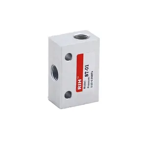 ST/KV Series 2 đầu vào 1 đầu ra diverter Air Vent điều khiển khí nén van đưa đón ST-01 1/8 inch gas chung Hệ thống điều khiển gaz