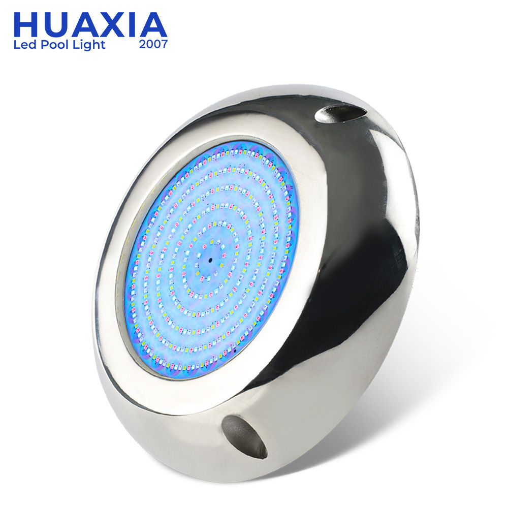 HUAXIA LED Marine Light IP68 Waterproof Resin Filled Underwater Swimming Pool Lamp RGB LED Boat Light