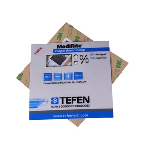 Nhà máy trực tiếp sản xuất PC Polycarbonate phía trước bảng điều khiển điện dính Nhãn dán nhãn - Product Image 5