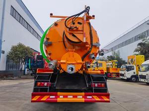 Camión de Limpieza de Alcantarillado Combinado con Chorro y Succión, SHACMAN 6X4 de 10 Ruedas, Directo de Fábrica, para Limpieza de Drenajes Municipales - Product Image 5