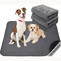 Tapis d'entrée pour animaux de compagnie en chenille super doux, absorbant l'eau, séchant rapidement, lavables en machine, vente en gros