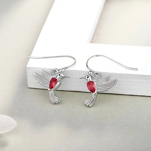 Orecchini a Gancio a Forma di Uccellino per Donne, Design Mini Animale, Accessori per Orecchie da Indossare Ogni Giorno - Product Image 6