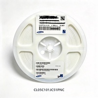 Condensateur céramique SMD 0402 1005 métrique MLCC 100pF 100V C0G ±5% CL05C101JC51PNC pour appareils IoT AEC-Q200