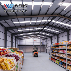 Sheet Steel Structure Warehouse Commercial Logistics Storage Supplier Wholesale ODM For E Commerce <b>Hub</b> - Product Image 1