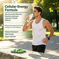 Capsules de renforcement NAD+ OEM/ODM 1100mg, Nicotinamide Riboside avec Resvératrol CoQ10, soutien naturel anti-âge et énergétique cellulaire