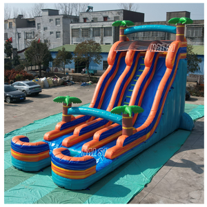 Tobogán Acuático Inflable Gigante a Precio Económico, Tobogán Acuático Inflable para Niños y Adultos con Piscina para <span class=keywords><strong>el</strong></span> Jardín - Product Image 3