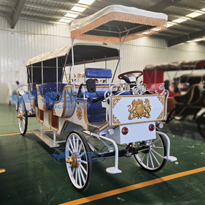 Carroza de Caballos Eléctrica de Lujo para Bodas y Turismo, Estilo Europeo - Product Image 2