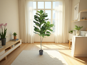 Fabrika Çıkışlı Yeni Model <span class=keywords><strong>Ficus</strong></span> Lyrata <span class=keywords><strong>Bonsai</strong></span> Yapay İncir Ağacı ve Bahçe Dekoru PU ve Plastikten Üretilmiştir İndirimli - Product Image 5
