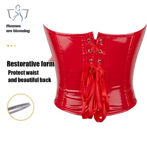 Nuevo Body Moldeador de PVC Brillante con Cremallera, Control de Abdomen y Realce de Busto - Product Image 1