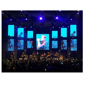 Xách tay p3.91 p2.6 p3.9 p2.5 ngoài trời trong nhà đầy đủ thời tiết LED hiển thị màn hình Bảng điều chỉnh cho thuê sự kiện hậu trường nhà thờ LED <span class=keywords><strong>Video</strong></span> tường - Product Image 4