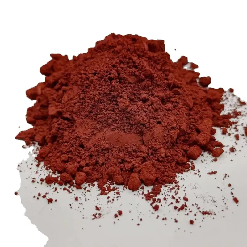 Spot gros oxyde de fer colorant rouge peinture plastique peinture ne se décolore pas couleur ciment béton brique asphalte