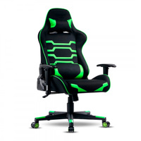Fauteuil de Gaming Ergonomique Durable avec Massage, OEM ODM, Pivotant à 360°, Accoudoirs 2D, Dossier Haut Inclinable, Réglable, pour Esports et PC
