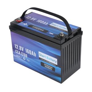 Batería de arranque y parada de servicio pesado de 12V 160Ah para camiones y vehículos comerciales AGM, fabricada por OEM ODM. - Product Image 6