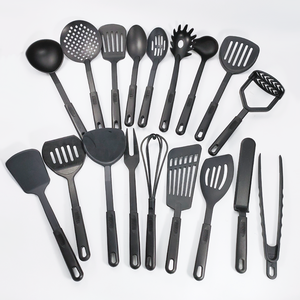 Conjunto de Utensílios de Cozinha de Nylon Antiaderente Resistente ao Calor com 7 Peças e Suporte Giratório - Product Image 6