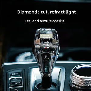 为宝马1 2 3 4 5 6 7系列X3 X4 X5 X6 Z4 DIY安装变色发光二极管水晶换挡旋钮 - Product Image 2