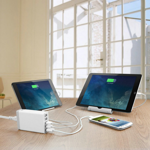 Cargador de Teléfono Móvil USB de 40W y 5 Puertos <span class=keywords><strong>Compatible</strong></span> <span class=keywords><strong>con</strong></span> <span class=keywords><strong>Apple</strong></span>, Huawei y <span class=keywords><strong>Xiaomi</strong></span> - Product Image 6