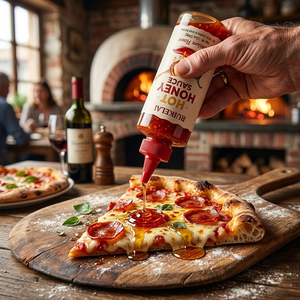 Sauce au miel épicée de qualité supérieure, personnalisée, en marque blanche, en vrac, infusée au piment, sans gluten, prix usine - Product Image 3