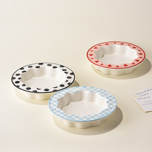 Atacado Multi-colorido Cerâmica <span class=keywords><strong>Pet</strong></span> Cat Placa <span class=keywords><strong>Bowl</strong></span> Boca Larga Dog Água Food <span class=keywords><strong>Bowl</strong></span> - Product Image 1