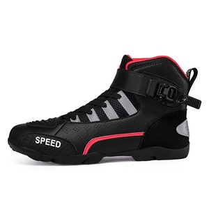 Bottes de <span class=keywords><strong>moto</strong></span> courtes pour <span class=keywords><strong>homme</strong></span> Knight Toe Racing, tige synthétique, semelle extérieure en caoutchouc, quatre saisons, tout-terrain, pliables, pour le voyage - Product Image 6