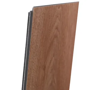 Tapis en caoutchouc imperméable de PVC de plancher de composés de grain de bois