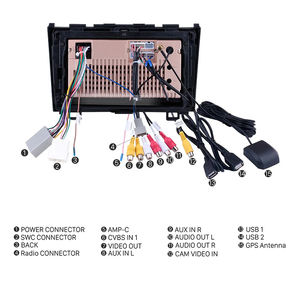 9 pulgadas salpicadero de coche navegación GPS pantalla Radio Carplay WIFI pantalla para <span class=keywords><strong>Peugeot</strong></span> <span class=keywords><strong>408</strong></span> 2010 <span class=keywords><strong>2011</strong></span> 2012 2013 2014 - Product Image 5